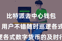 比特派去中心钱包下载  用户不错随时巡逻各式数字货币的及时行情走势