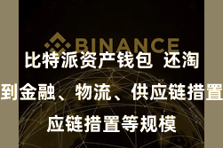 比特派资产钱包  还淘气拓展到金融、物流、供应链措置等规模
